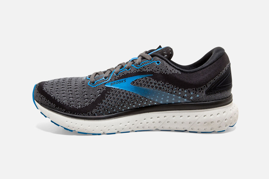 Brooks Glycerin 18 Road Löparskor Herr - Svarta/Blå - 4109-ERVBY